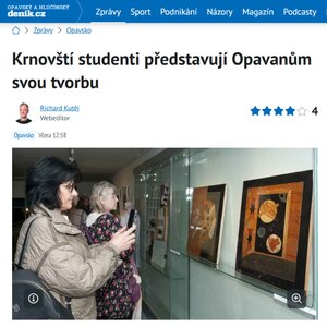 Naši studenti v tisku